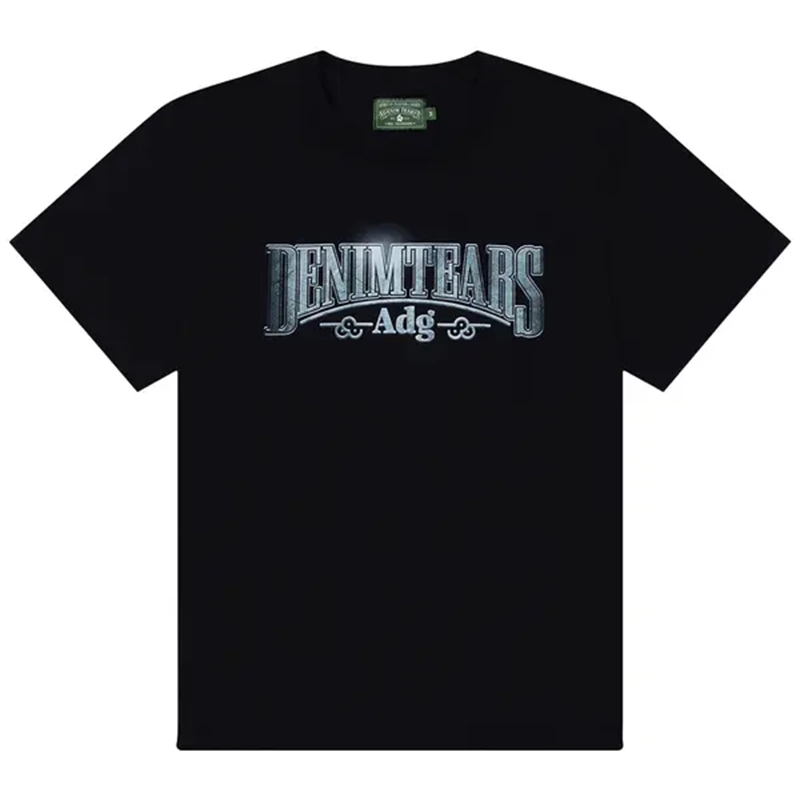Denim Tears Adg Metal Black T-Shirt