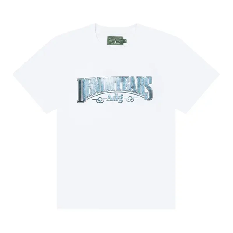 Denim Tears Adg Metal White T-Shirt