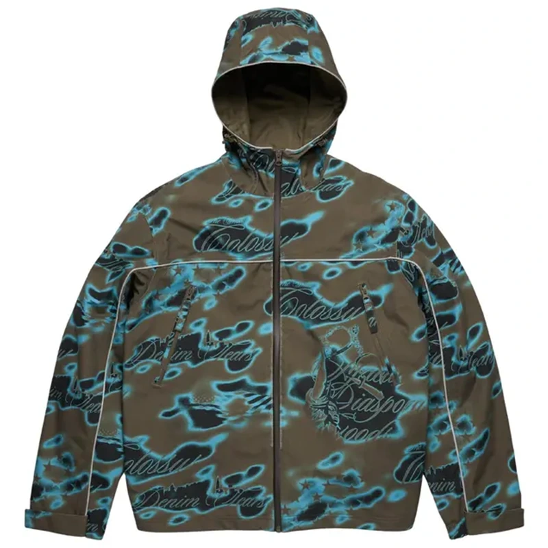 Denim Tears Cloud Camo Taped Seam Shell Jacket