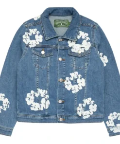 Denim Tears Cotton Wreath Light Indigo Denim Jacket