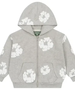 Denim Tears Cotton Wreath Zip Hoodie