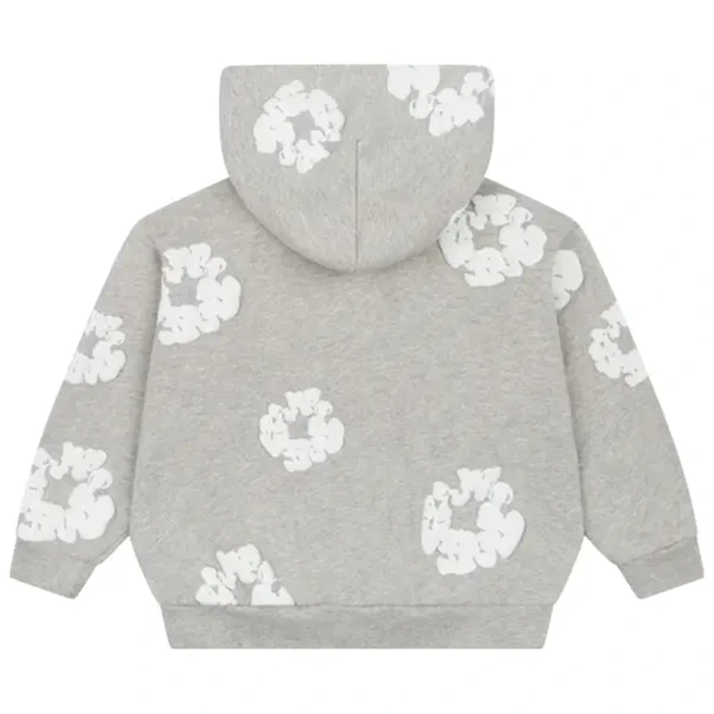 Denim Tears Cotton Wreath Zip Hoodie - Image 2