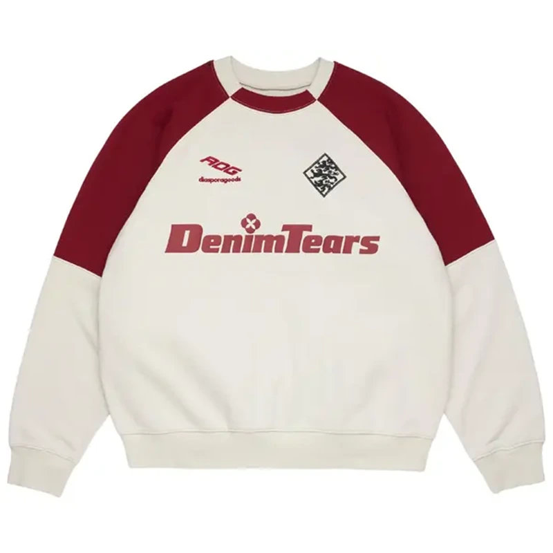 Denim Tears DT Sport Color Blocked Crewneck