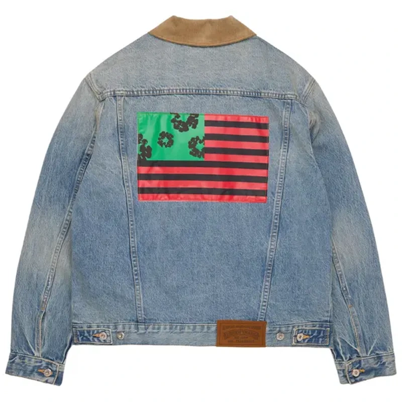 Denim Tears Flag Denim Jacket - Image 2