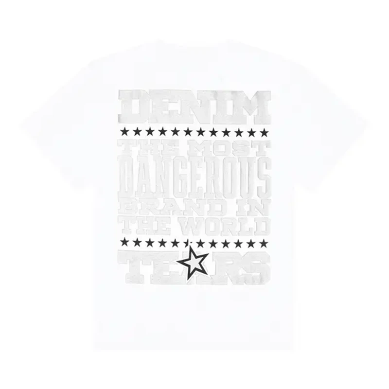 Denim Tears Most Dangerous White Shirt - Image 2