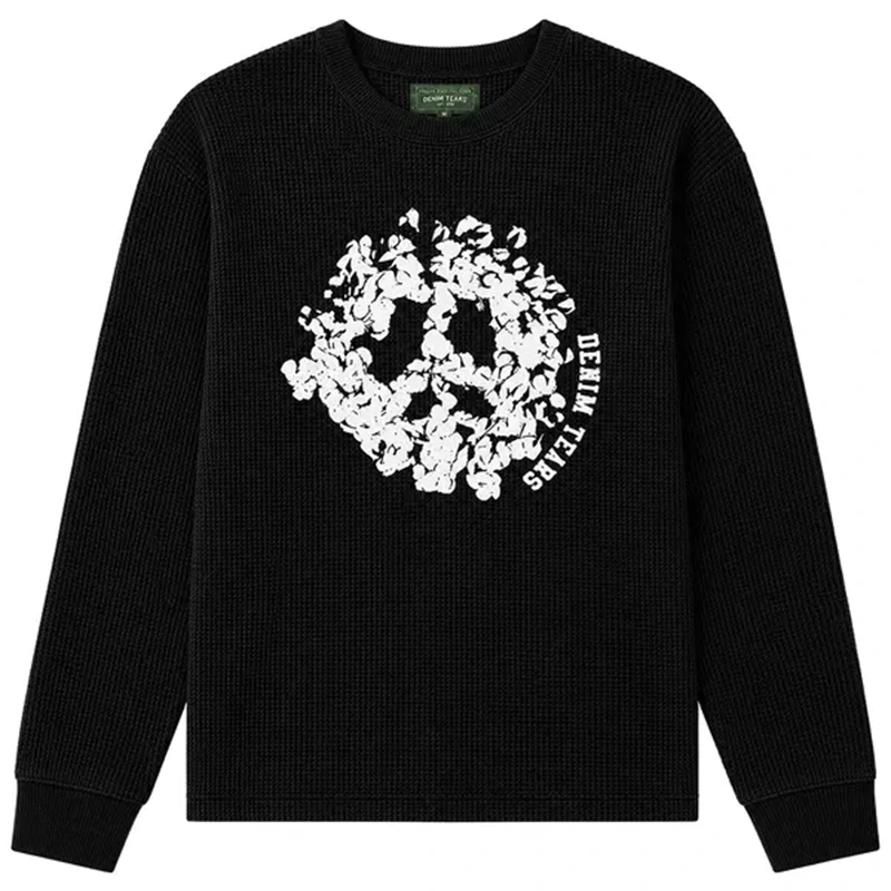 Denim Tears Peace Wreath Thermal Crewneck