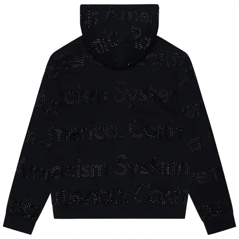 Denim Tears Systemic Racism Controls America Zip Hoodie - Image 2