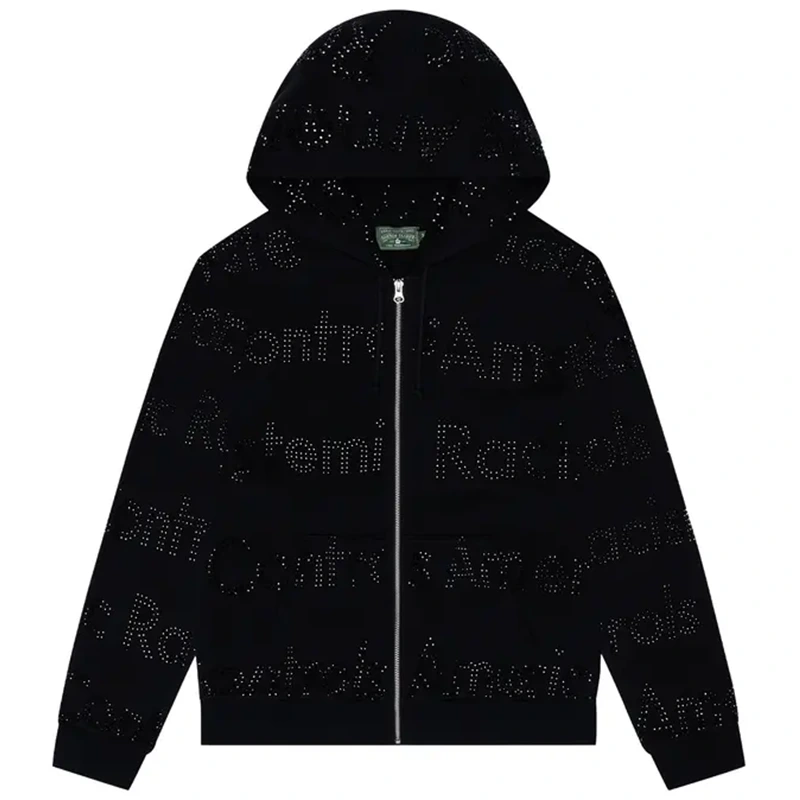 Denim Tears Systemic Racism Controls America Zip Hoodie