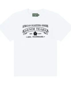 Denim Tears Thomas x Orito Rbg Print White Shirt