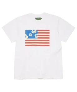 Denim Tears Wreath Flag Tee