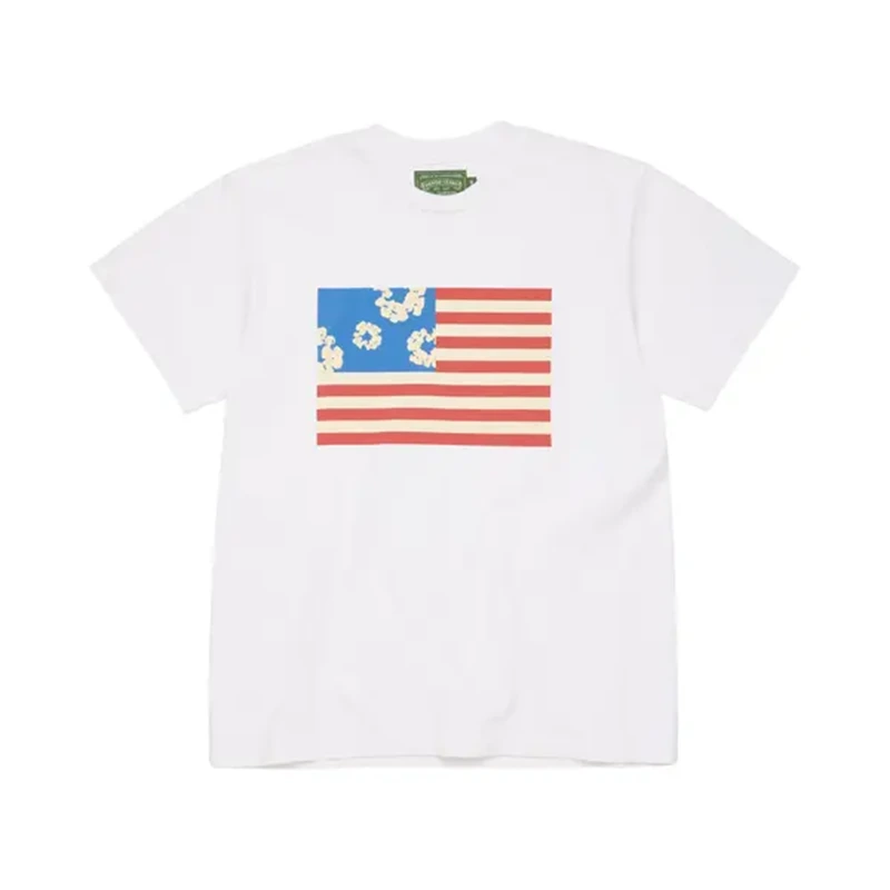 Denim Tears Wreath Flag Tee