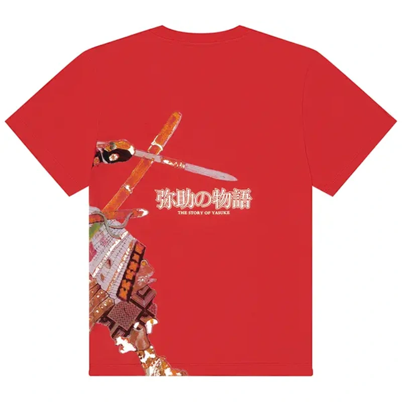 Denim Tears Yasuke Red Tee - Image 2