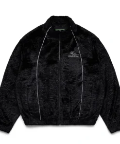 Denim Tears x André Leon Talley Faux Astrakhan Track Jacket