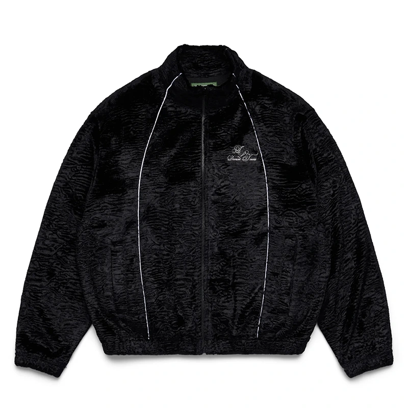 Denim Tears x André Leon Talley Faux Astrakhan Track Jacket