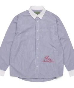 Denim Tears x André Leon Talley Two-Tone Button-Up Shirt