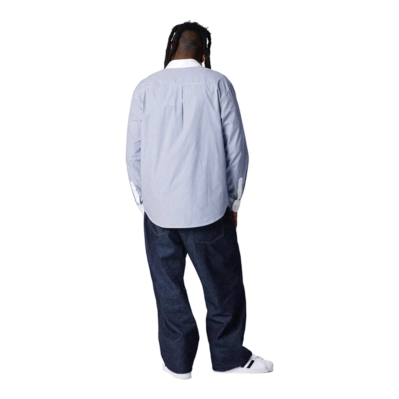 Denim Tears x André Leon Talley Two-Tone Button-Up Shirt - Image 6