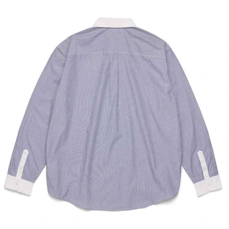Denim Tears x André Leon Talley Two-Tone Button-Up Shirt - Image 2