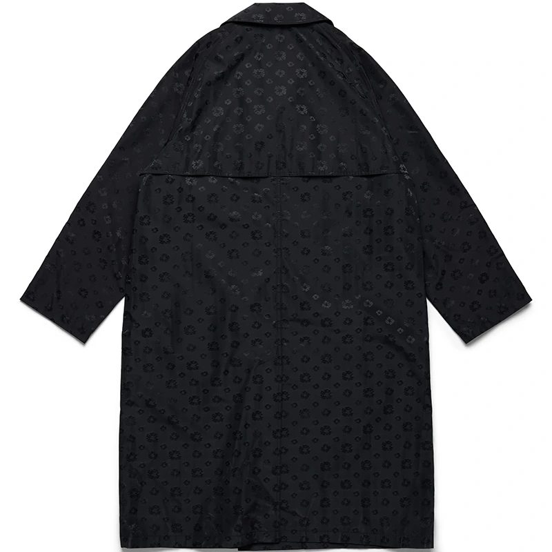 Denim Tears x André Leon Talley Wreath Monogram Trench Coat - Image 2