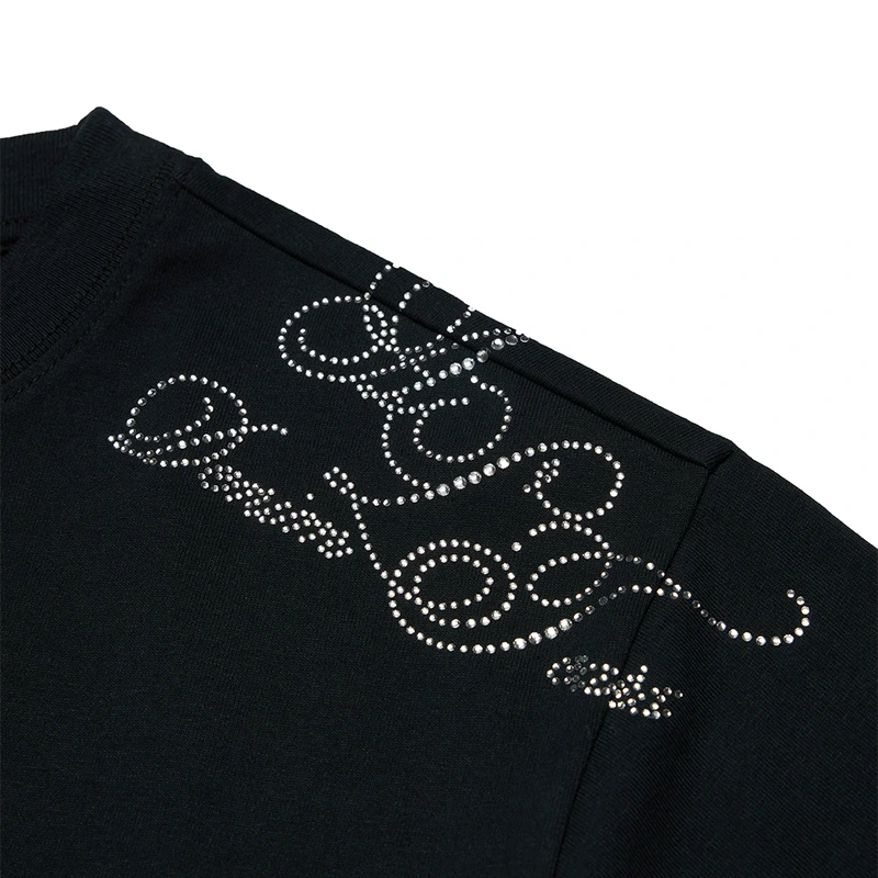 Denim Tears x NAACP André Leon Talley Rhinestone Tee - Image 4