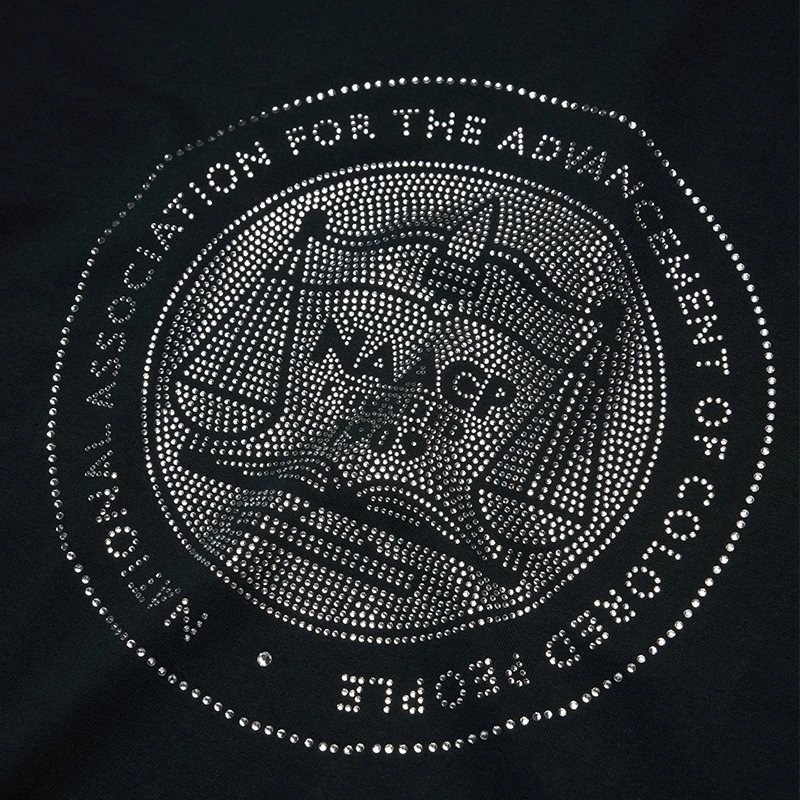 Denim Tears x NAACP André Leon Talley Rhinestone Tee - Image 3