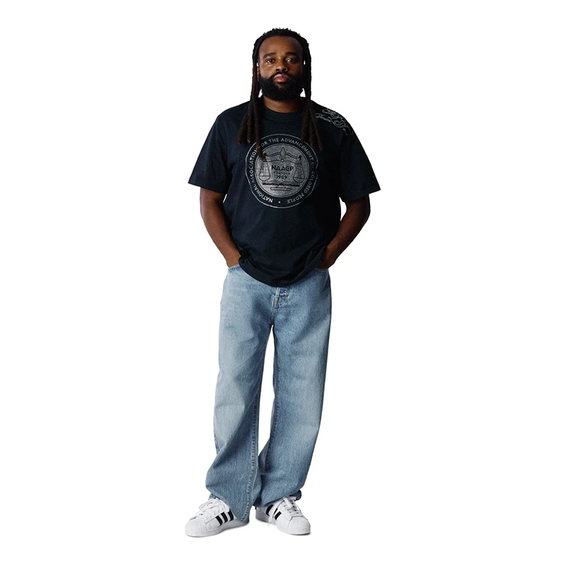Denim Tears x NAACP André Leon Talley Rhinestone Tee - Image 6