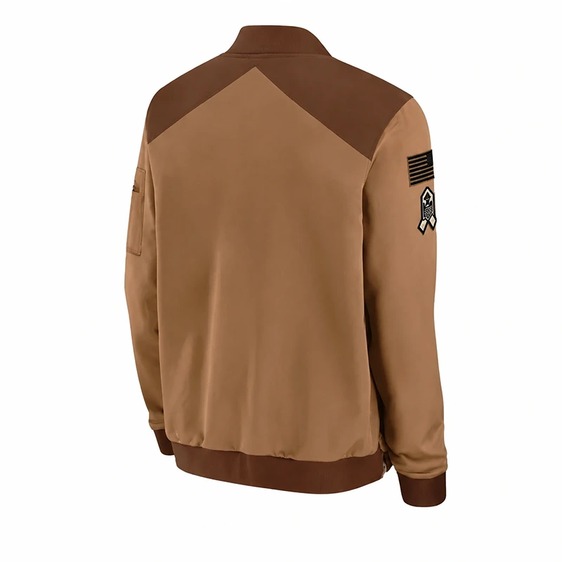 Denver Broncos Salute To Service Bomber Jacket - Image 2