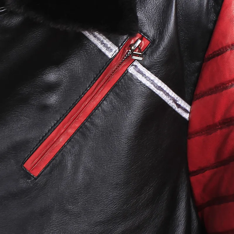 Carlos Descendants 2 Shearling Leather Jacket - Image 5