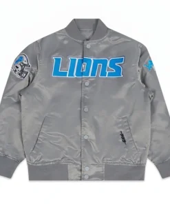 Detroit Lions Classic Gray Jacket