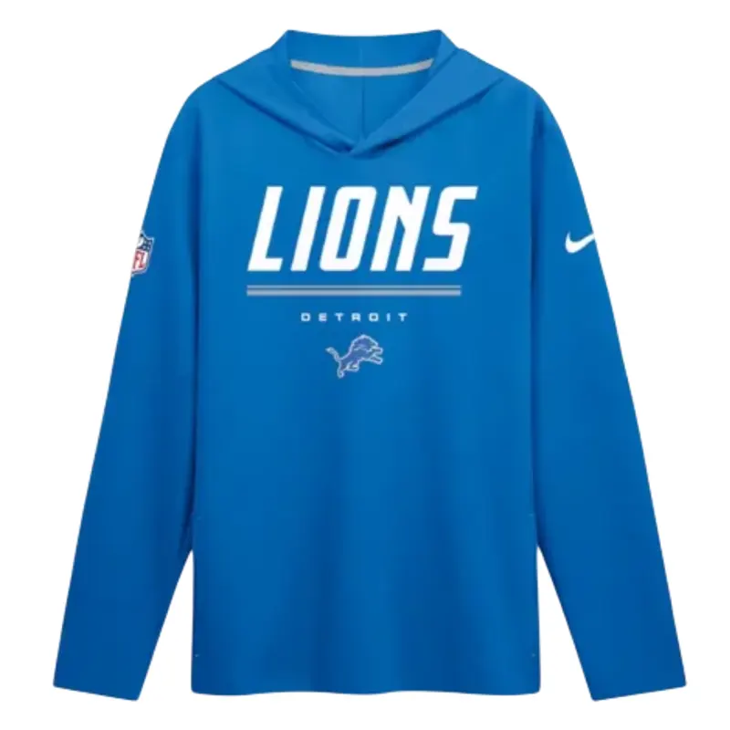 Detroit Lions Game On Hooded T-shirt