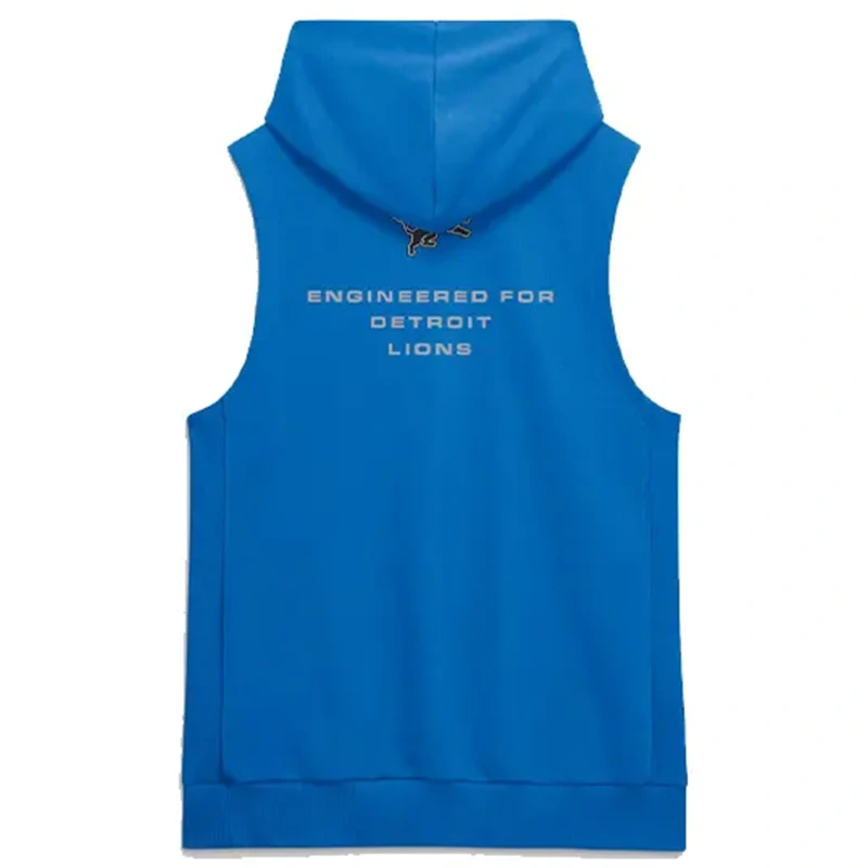 Detroit Lions Sideline Sleeveless Hoodie - Image 2