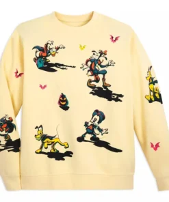 Disney Store Mickey Mouse & Friends Halloween Pullover Sweatshirt
