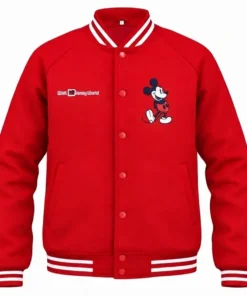 Disney World Mickey Mouse Red Jacket