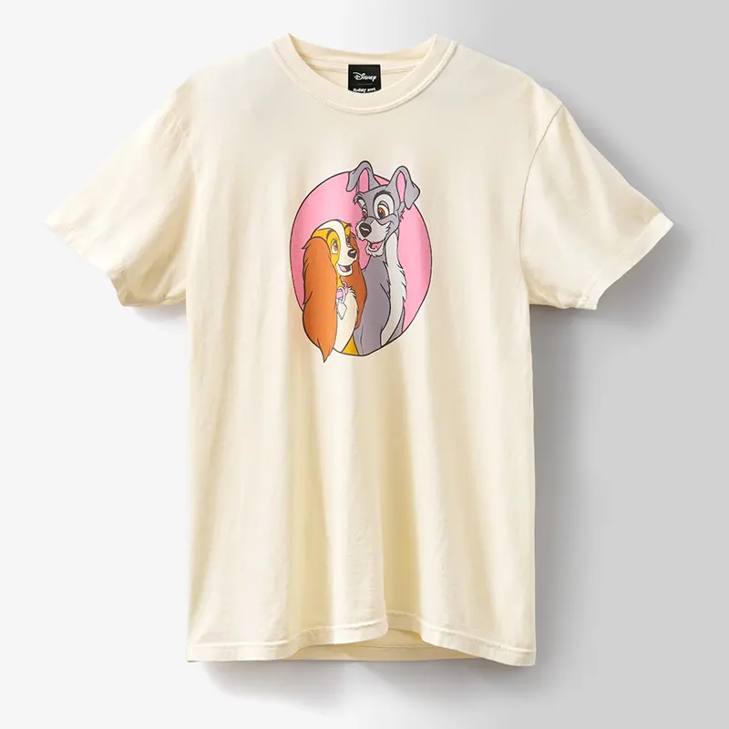 Disney x Bobby Kim Classics Lady and the Tramp T-shirt