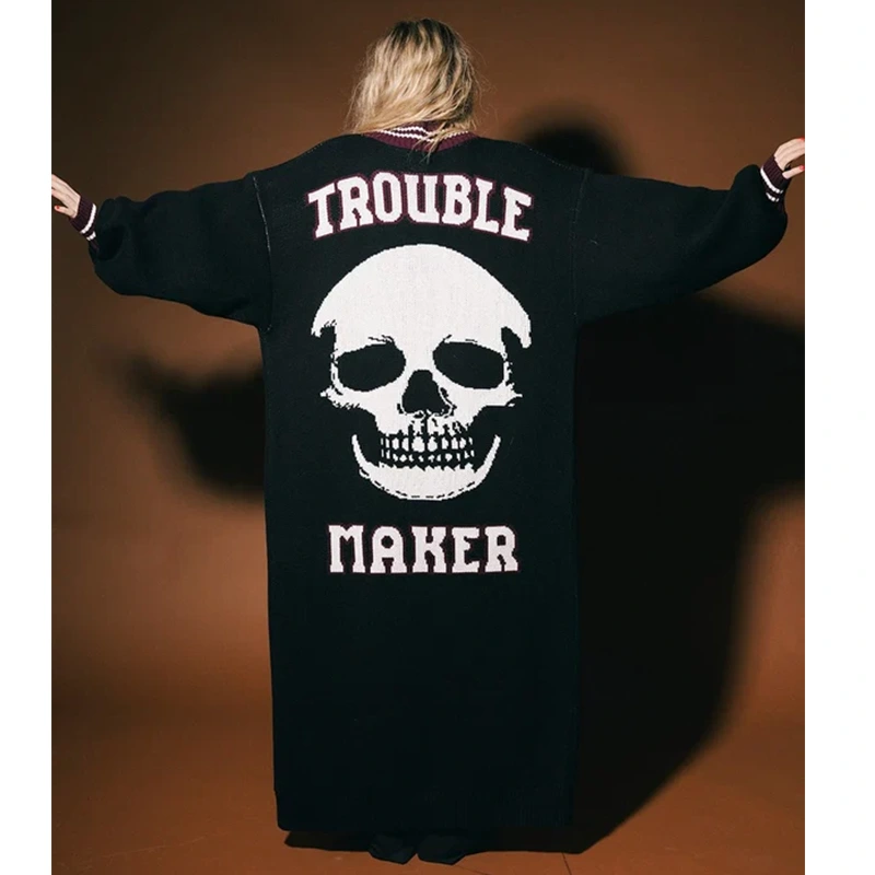 Dressed in Lala Trouble Maker Longline Cardigan - Image 9