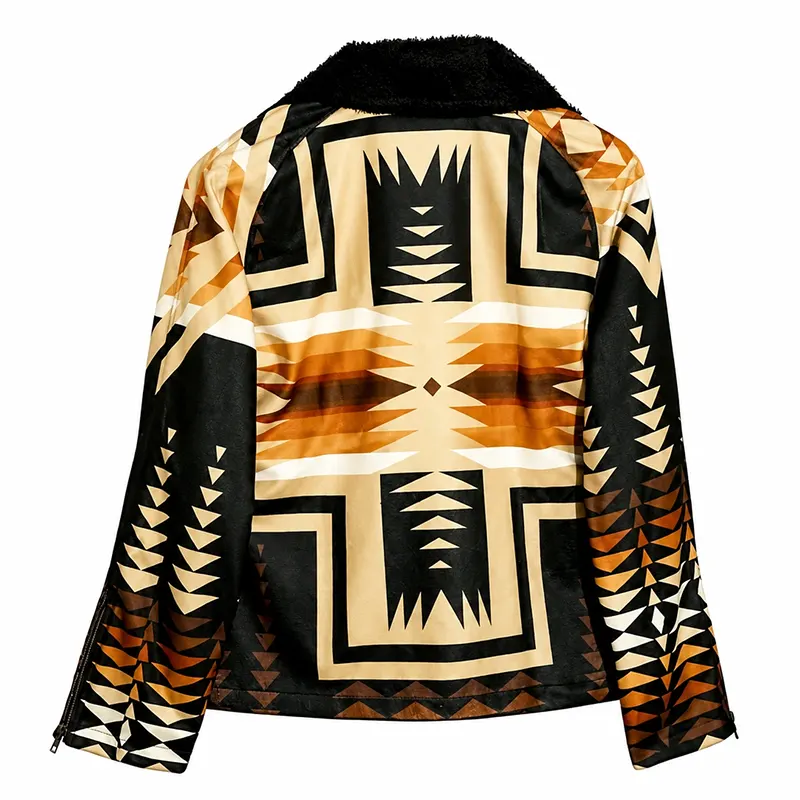 Dutton Ranch S01 Beth Dutton Aztec Print Jacket - Image 2