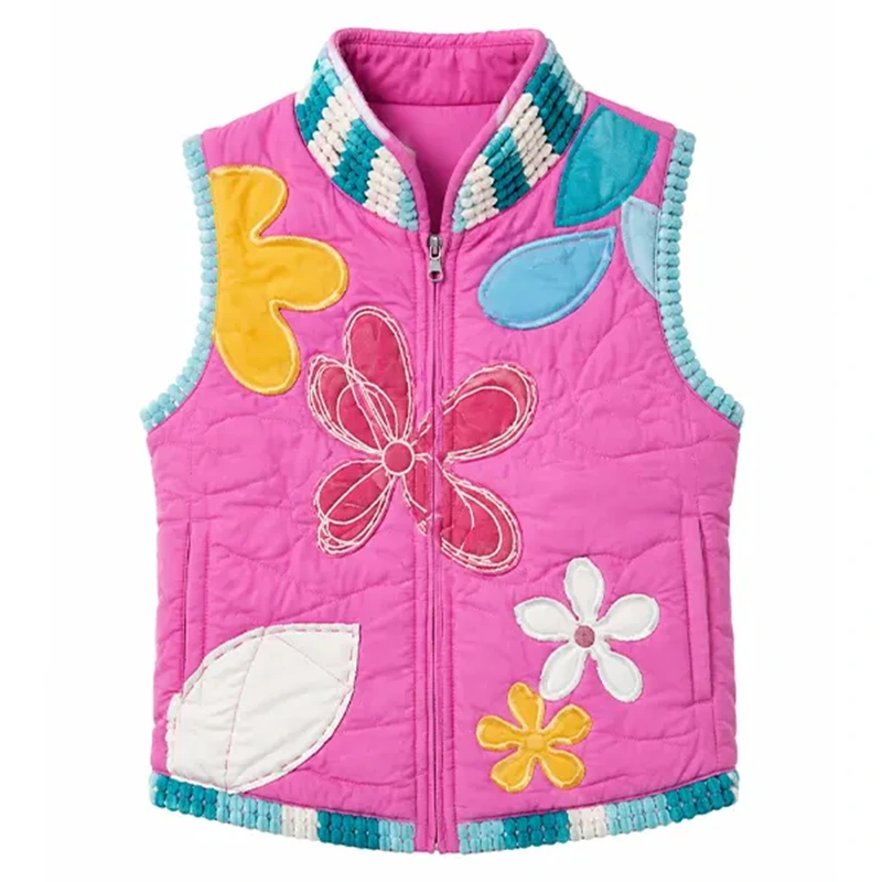 Elle 2026 Lexi Minetree Pink Floral Vest - Image 2