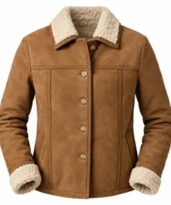 Ellyn Jameson Brown Suede Jacket