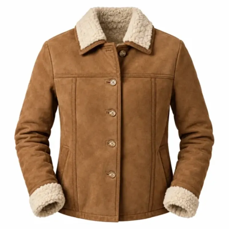 Ellyn Jameson Brown Suede Jacket