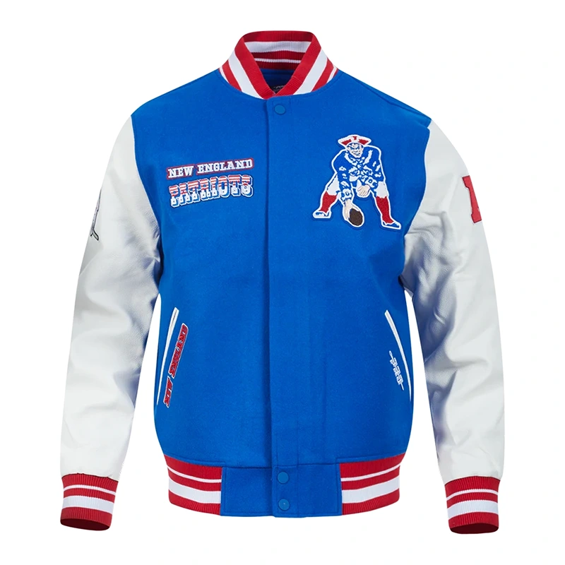 England Patriots Retro Classic Varsity Jacket