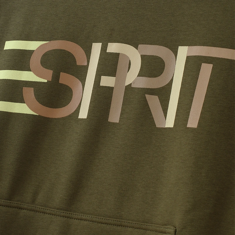 Esprit Army Green Sweatshirt - Image 4