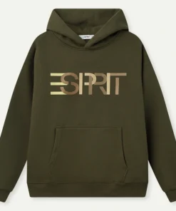 Esprit Army Green Sweatshirt