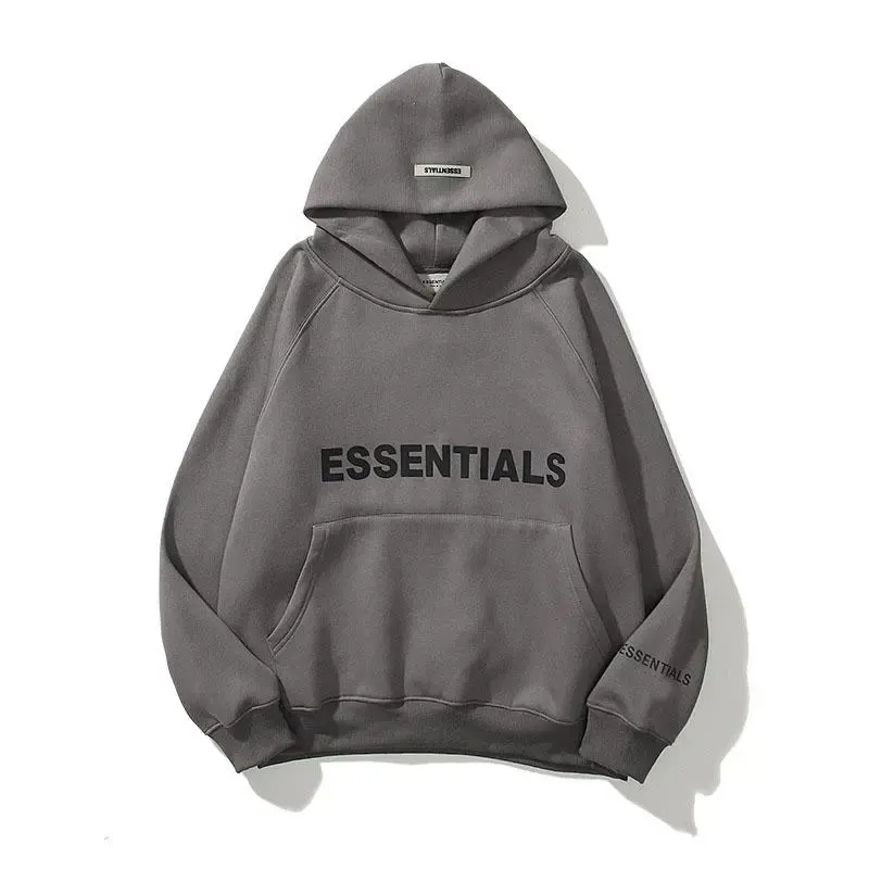 Fear Of God Grey Essentials Hoodie