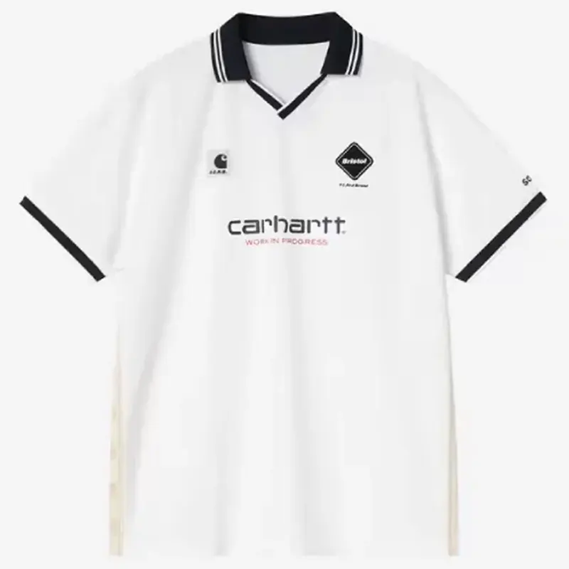 F.C.Real Bristol x Carhartt WIP Game White Shirt
