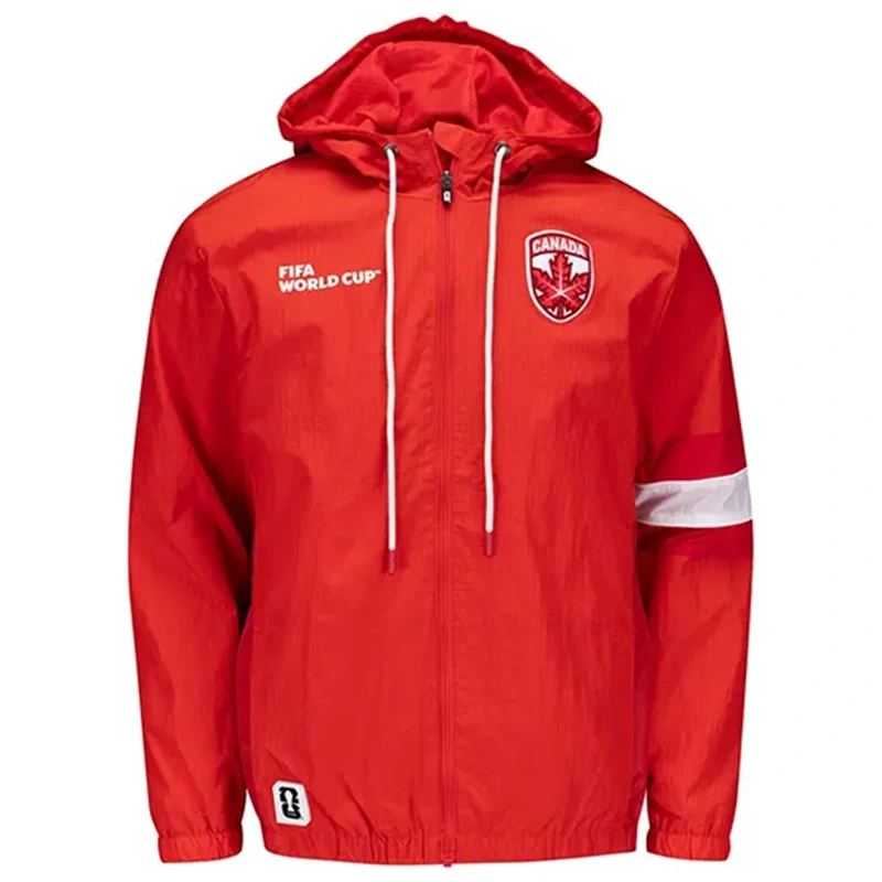 FIFA World Cup 2026 Canada Windbreaker Jacket