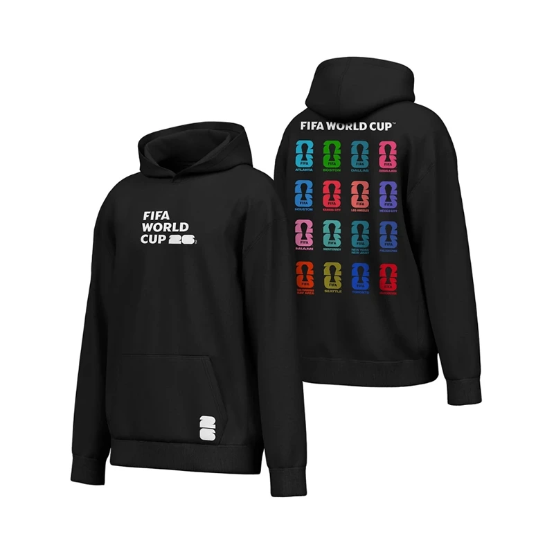 FIFA World Cup 2026 Host City Emblems Hoodie
