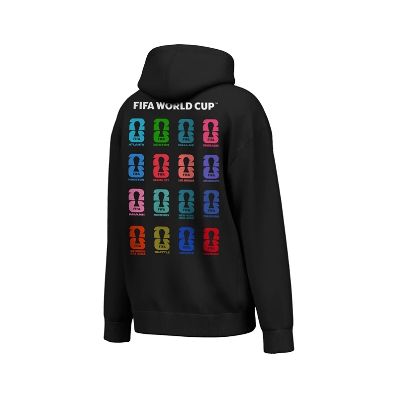 FIFA World Cup 2026 Host City Emblems Hoodie - Image 3