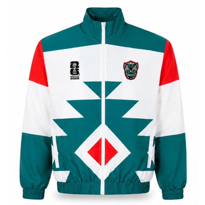 FIFA World Cup 2026 Mexico White And Green Jacket