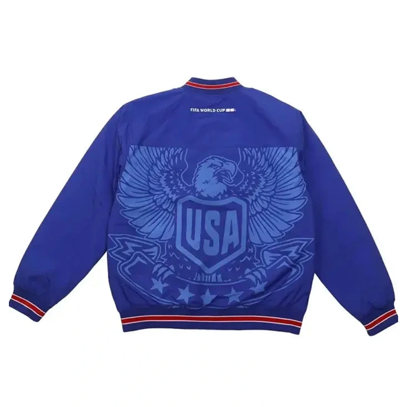 FIFA World Cup 2026 USA Blue Bomber Jacket - Image 2
