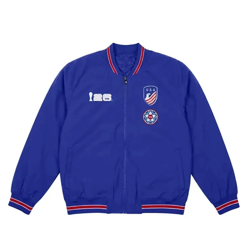 FIFA World Cup 2026 USA Blue Bomber Jacket