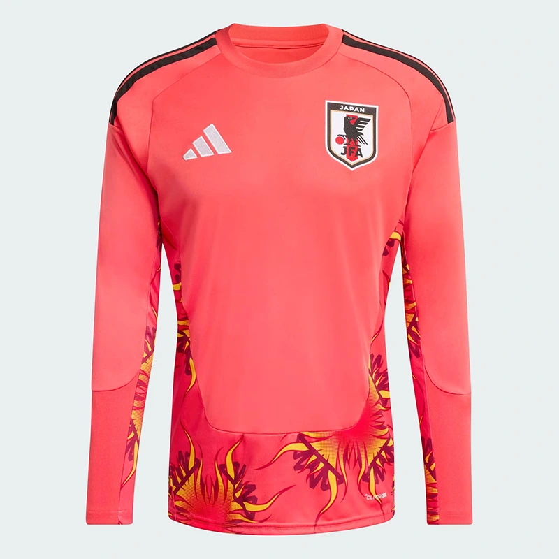 Adidas Japan 2026 Home Goalkeeper Jersey Long Sleeve